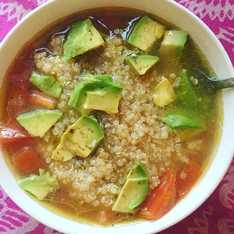 Zesty Quinoa Soup