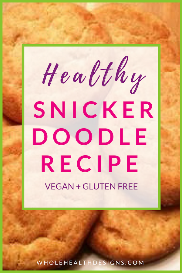 This vegan and gluten-free version of Snickerdoodles are super delicious and are a great healthy alternative for you and your family.