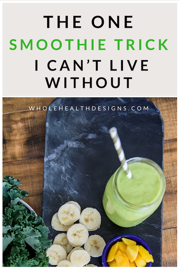 Learn what I do to make smoothie making a breeze, especially during the busiest days.