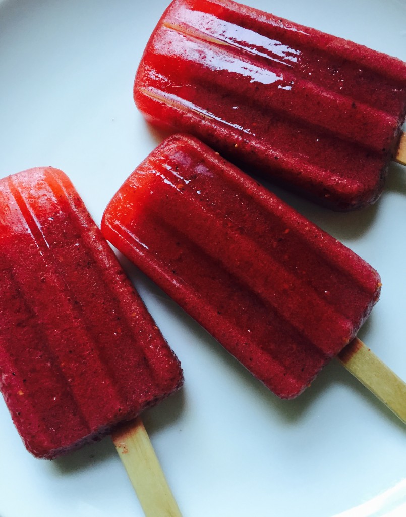 Berry Smoothie Frozen Pops