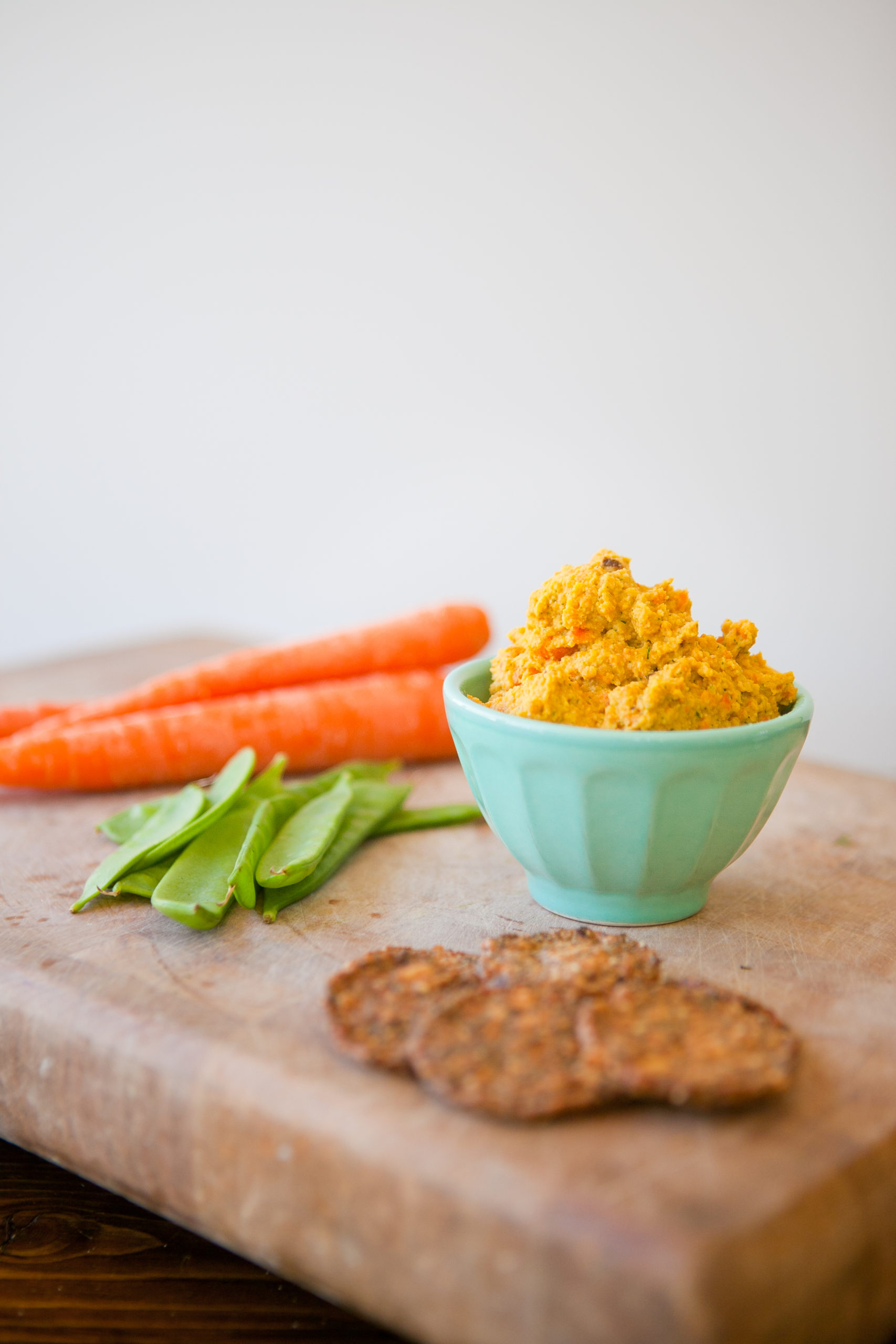 Featured image for “Spring Carrot and Dill Hummus”